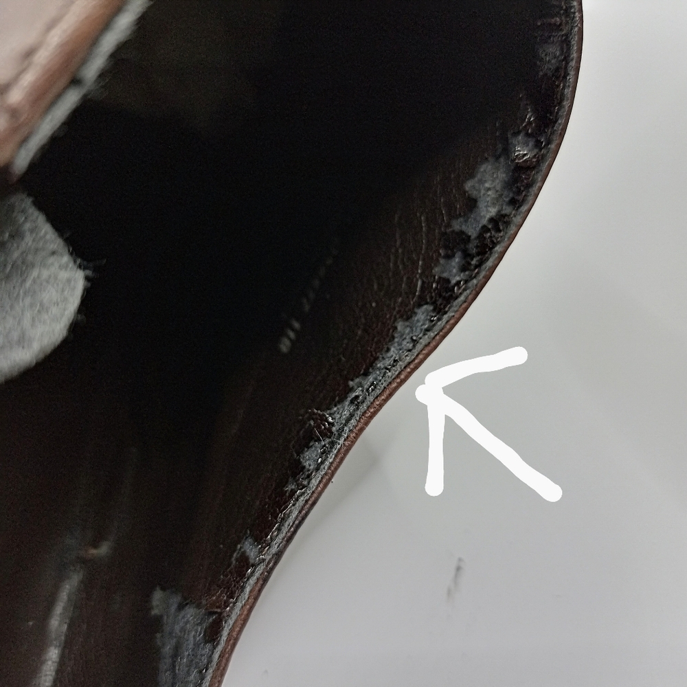 Cole Hann Brown Leather High Heel Booties - Picture 11 of 12